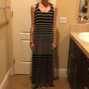 Michael Stars Stripped Maxi Dress